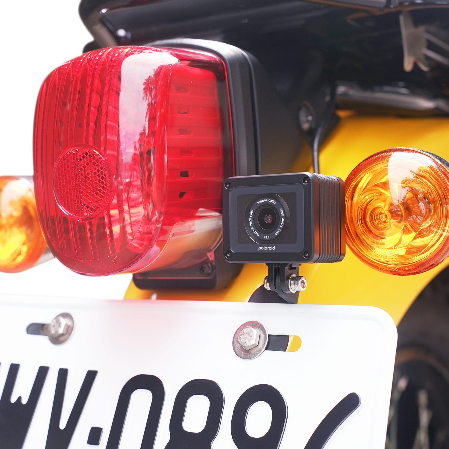 Polaroid MS022WG 單鏡頭雙鏡雙顯機車行車記錄器