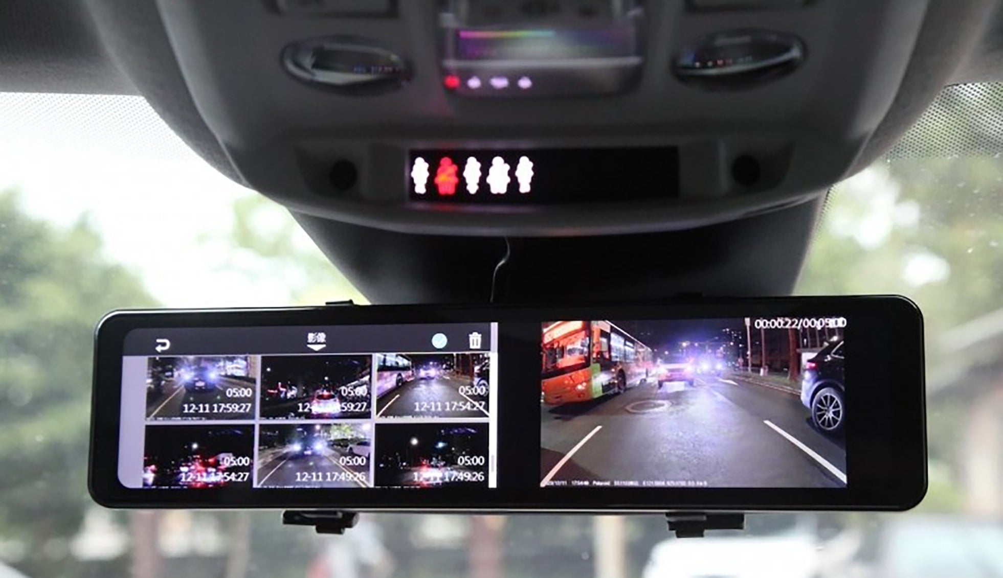 行車記錄器開箱分享 Polaroid 寶麗萊 DS1103WGS 電子後視鏡｜7car 小七車觀點