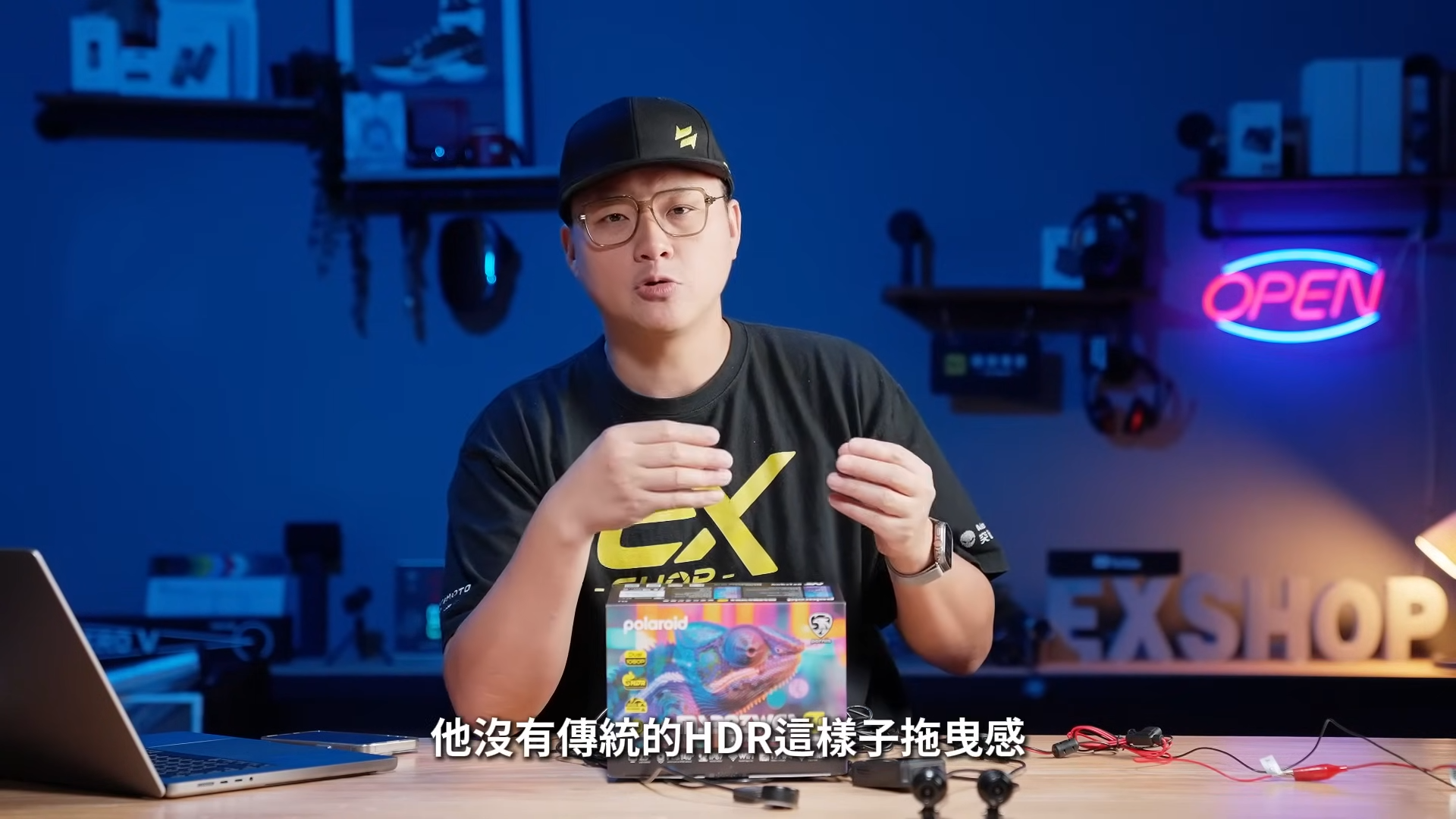 寶麗萊行車記錄器2025畫質王者 !! Polaroid MS283WGS｜HDR 1080P 卻有超越2K畫質｜超可愛也實用的「測速警示燈柱」｜極限專賣